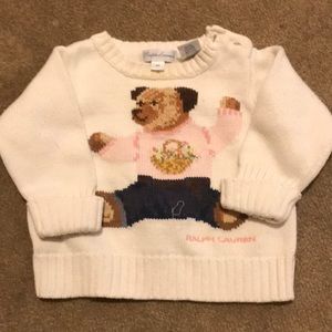 6-9 month Ralph Lauren sweater